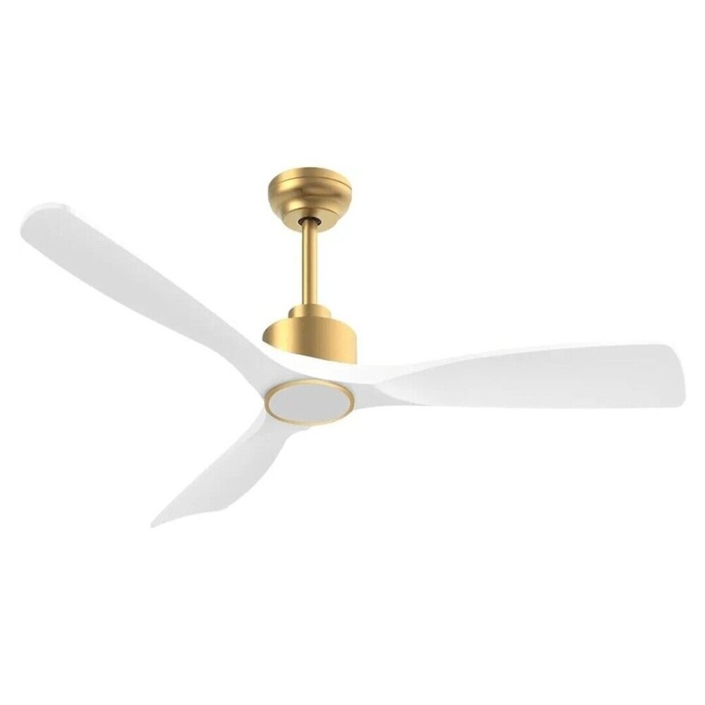 52 Inch ETL Listed Indoor Outdoor Smart Ceiling Fans Lights Remote Control,(M154